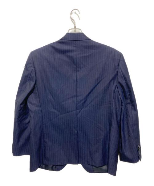 STUDIO by D'URBAN（スタジオバイダーバン）STUDIO by D'URBAN (スタジオバイダーバン) 2Bストライプスーツ ネイビー サイズ:38の古着・服飾アイテム