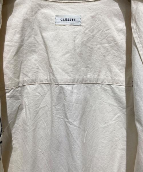 CLESSTE（クレスト）CLESSTE (クレスト) フラワーシャツ ベージュ サイズ:FREEの古着・服飾アイテム