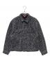 SUPREME（シュプリーム）の古着「ファックステッチデニムトラッカージャケット」｜ブラック×ホワイト