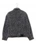 SUPREME (シュプリーム) ファックステッチデニムトラッカージャケット ブラック×ホワイト サイズ:M：45000円