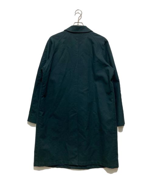 PS Paul Smith（ＰＳポールスミス）PS Paul Smith (ＰＳポールスミス) ステンカラーコート グリーン サイズ:XLの古着・服飾アイテム