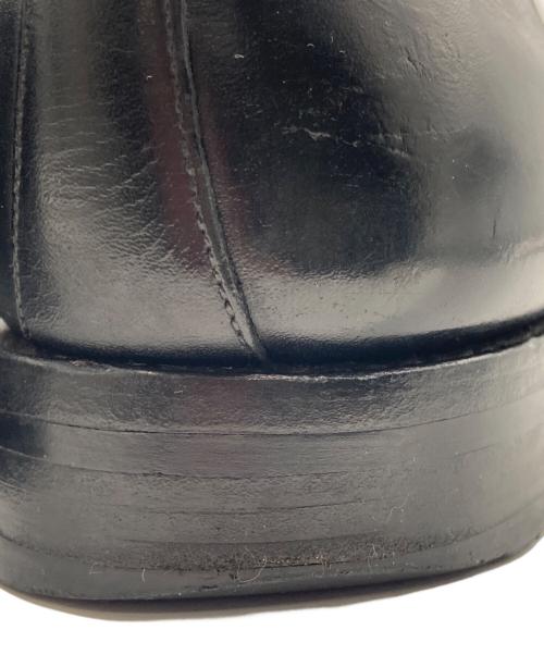 J.M.WESTON（ジェイエムウエストン）J.M.WESTON (ジェイエムウエストン) ハーフハントスプリットトゥUチップシューズ ブラック サイズ:SIZE 5D 25ラストの古着・服飾アイテム