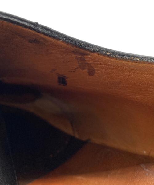 J.M.WESTON（ジェイエムウエストン）J.M.WESTON (ジェイエムウエストン) ハーフハントスプリットトゥUチップシューズ ブラック サイズ:SIZE 5D 25ラストの古着・服飾アイテム