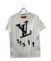 LOUIS VUITTON (ルイ ヴィトン) フローティング LV プリンテッド Tシャツ ホワイト サイズ:Ｌ：40000円