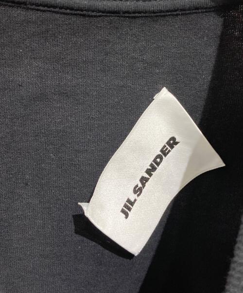 JIL SANDER（ジルサンダー）JIL SANDER (ジルサンダー) ロゴプリントTシャツ ブラック サイズ:Mの古着・服飾アイテム