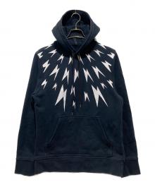 NEIL BARRETT（ニールバレット）の古着「ボルト プルオーバー」｜ネイビー