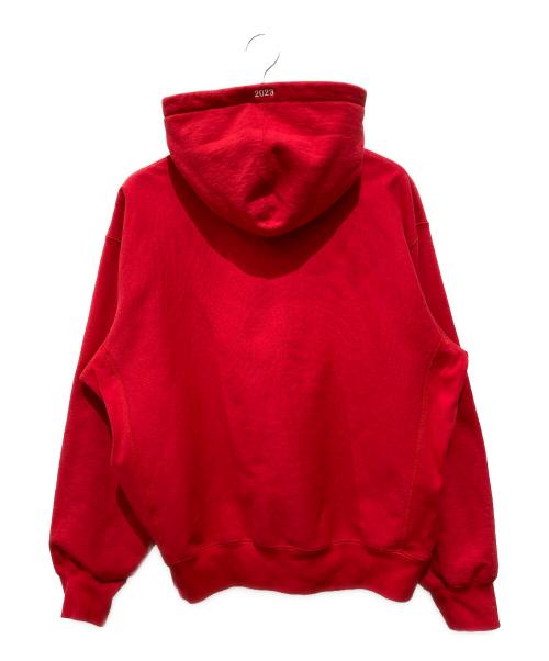 SUPREME（シュプリーム）Supreme (シュプリーム) Box Logo Hooded Sweatshirt レッド サイズ:Mの古着・服飾アイテム