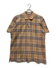 Burberry's（バーバリー）の古着「ポロシャツ」｜ベージュ