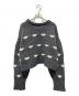 NKNIT (ンニット) ♡pattern KNIT ハートパターンニット ダークグレー サイズ:表記無し：10000円