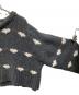 中古・古着 NKNIT (ンニット) ♡pattern KNIT ハートパターンニット ダークグレー サイズ:表記無し：10000円