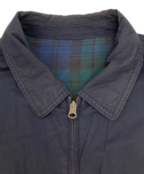 BROOKS BROTHERS（ブルックスブラザーズ）BROOKS BROTHERS (ブルックスブラザーズ) リバーシブル スイングトップハリントンジャケット ネイビー サイズ:Ｌの古着・服飾アイテム