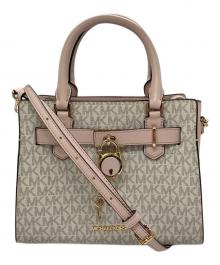 MICHAEL KORS（マイケル・コース）の古着「2WAYショルダーバッグ」｜ピンク