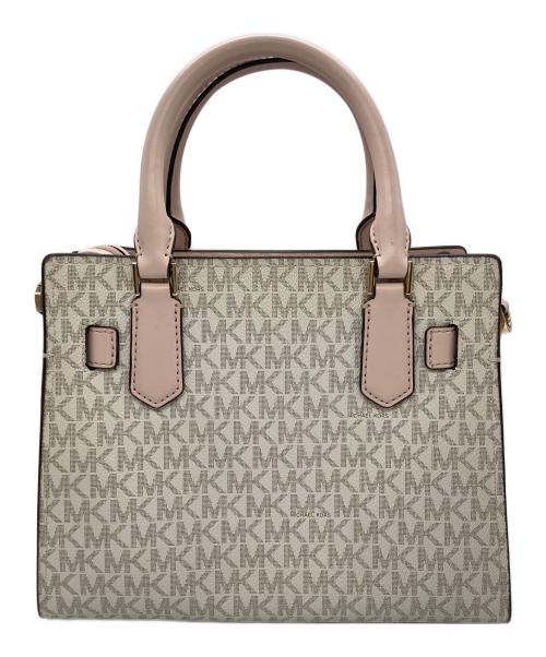 MICHAEL KORS（マイケル・コース）MICHAEL KORS (マイケル・コース) 2WAYショルダーバッグ ピンクの古着・服飾アイテム