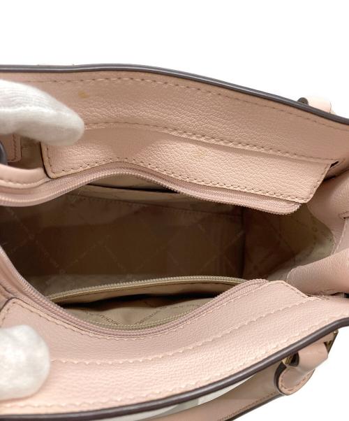 MICHAEL KORS（マイケル・コース）MICHAEL KORS (マイケル・コース) 2WAYショルダーバッグ ピンクの古着・服飾アイテム