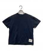 JIL SANDER+ジルサンダープラス）の古着「ロゴラベルミニTEE」｜ネイビー