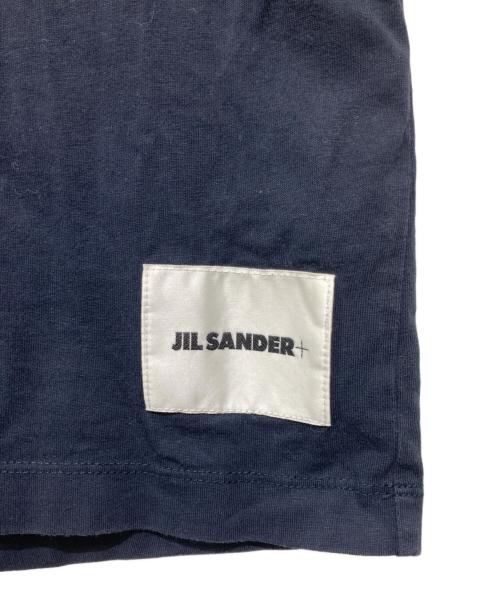 JIL SANDER+（ジルサンダープラス）JIL SANDER+ (ジルサンダープラス) ロゴラベルミニTEE ネイビー サイズ:XSの古着・服飾アイテム
