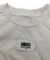 中古・古着 MM6 Maison Margiela (エムエムシックスメゾンマルジェラ) ロゴラベルミニTEE ホワイト サイズ:S：7000円