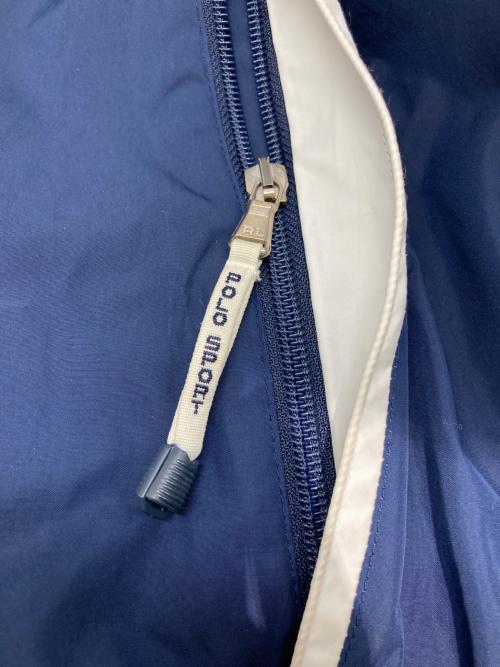 POLO SPORT（ポロスポーツ）POLO SPORT (ポロスポーツ) ロゴ刺繍ナイロンジップジャケット ブルー サイズ:XXLの古着・服飾アイテム