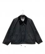 Barbourバブアー）の古着「トランスポートワックスジャケット」｜ブラック