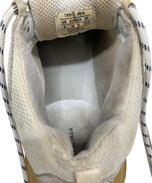 BALENCIAGA（バレンシアガ）BALENCIAGA (バレンシアガ) トリプルSクリアソール グレー×ベージュ サイズ:42の古着・服飾アイテム