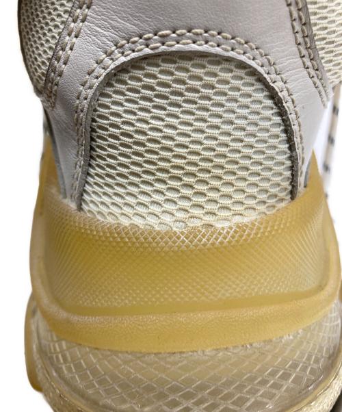 BALENCIAGA（バレンシアガ）BALENCIAGA (バレンシアガ) トリプルSクリアソール グレー×ベージュ サイズ:42の古着・服飾アイテム