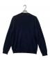 FRED PERRY (フレッドペリー) ロゴ刺繍Vネックニット ネイビー サイズ:XL：12000円