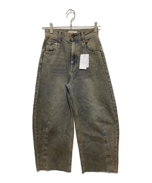 COLLAGE GALLARDAGALANTE（コラージュ ガリャルダガランテ）COLLAGE GALLARDAGALANTE (コラージュ ガリャルダガランテ) Q.anos (キュアノス) ブルージュデニム インディゴ サイズ:PSの古着・服飾アイテム