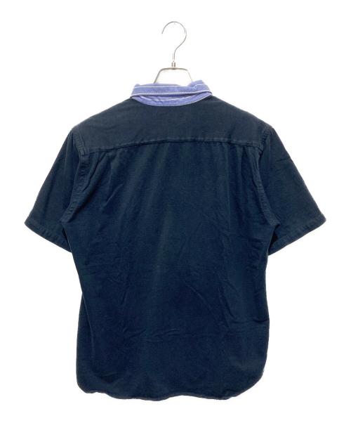 COMME des GARCONS HOMME（コムデギャルソン オム）COMME des GARCONS HOMME (コムデギャルソン オム) 半袖シャツ ブラック サイズ:Mの古着・服飾アイテム