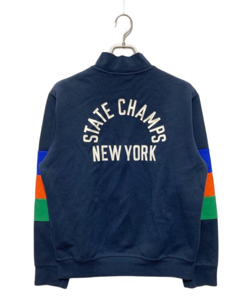 POLO RALPH LAUREN（ポロ・ラルフローレン）POLO RALPH LAUREN (ポロ・ラルフローレン) ハーフジップスウェット ブラック サイズ:Mの古着・服飾アイテム