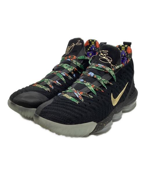 NIKE（ナイキ）NIKE (ナイキ) LeBron 16 watch the throne ブラック サイズ:27.5cmの古着・服飾アイテム