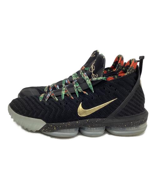 NIKE（ナイキ）NIKE (ナイキ) LeBron 16 watch the throne ブラック サイズ:27.5cmの古着・服飾アイテム