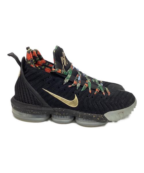 NIKE（ナイキ）NIKE (ナイキ) LeBron 16 watch the throne ブラック サイズ:27.5cmの古着・服飾アイテム