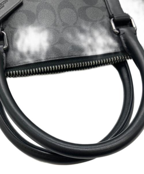 COACH（コーチ）COACH (コーチ) シグネチャー2WAYトートバッグ グレーの古着・服飾アイテム