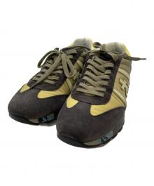 PREMIATA（プレミアータ）の古着「ローカットスニーカー」｜グリーン×グレー