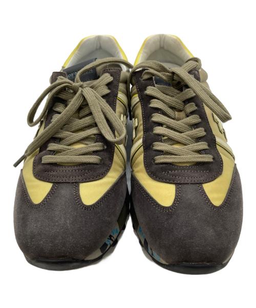 PREMIATA（プレミアータ）PREMIATA (プレミアータ) ローカットスニーカー グリーン×グレー サイズ:42の古着・服飾アイテム