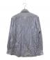 S H (エスエイチ) ストライプシャツ ブルー サイズ:Ｌ：10000円