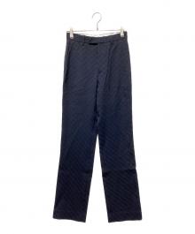 NIKE×MARTINE ROSE（ナイキ×マーティン・ローズ）の古着「コラボストレッチトラウザー」｜ネイビー