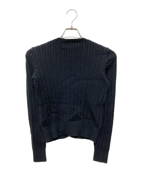 POLO RALPH LAUREN（ポロ・ラルフローレン）POLO RALPH LAUREN (ポロ・ラルフローレン) ポニー刺繍カーディガン ブラック サイズ:XL(16)(キッズ規格)の古着・服飾アイテム