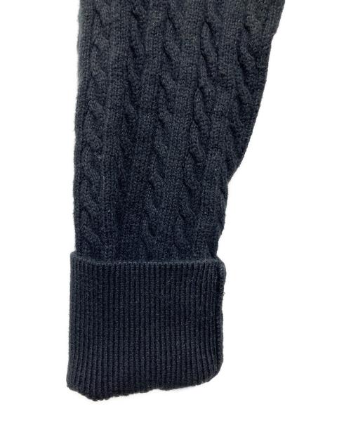 POLO RALPH LAUREN（ポロ・ラルフローレン）POLO RALPH LAUREN (ポロ・ラルフローレン) ポニー刺繍カーディガン ブラック サイズ:XL(16)(キッズ規格)の古着・服飾アイテム