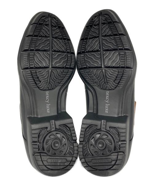 TEXCY LUXE（テクシーリュクス）TEXCY LUXE (テクシーリュクス) ローファー / ビジネスシューズ ブラック サイズ:24.5㎝ 未使用品の古着・服飾アイテム