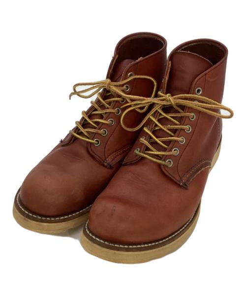 RED WING（レッドウィング）RED WING (レッドウィング) 90s ワークブーツ ブラウン サイズ:９ 1/2の古着・服飾アイテム
