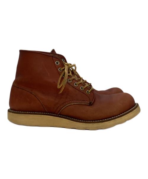 RED WING（レッドウィング）RED WING (レッドウィング) 90s ワークブーツ ブラウン サイズ:９ 1/2の古着・服飾アイテム