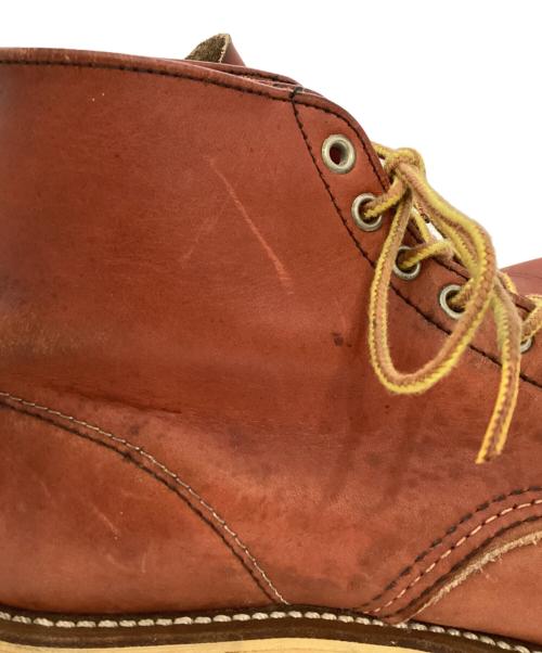 RED WING（レッドウィング）RED WING (レッドウィング) 90s ワークブーツ ブラウン サイズ:９ 1/2の古着・服飾アイテム