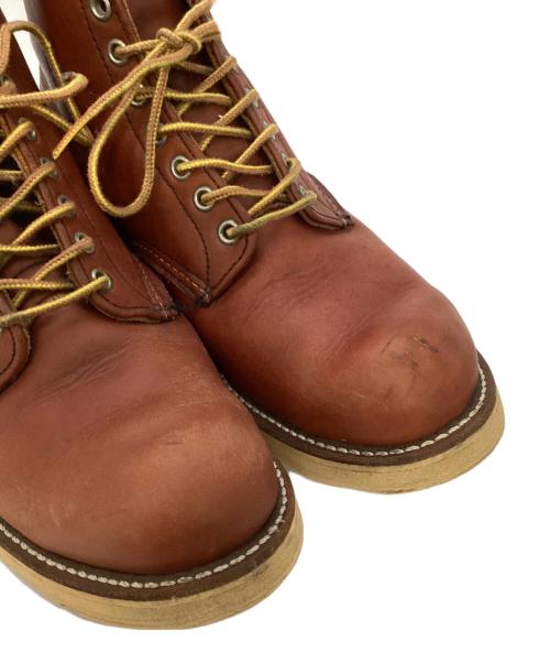 RED WING（レッドウィング）RED WING (レッドウィング) 90s ワークブーツ ブラウン サイズ:９ 1/2の古着・服飾アイテム