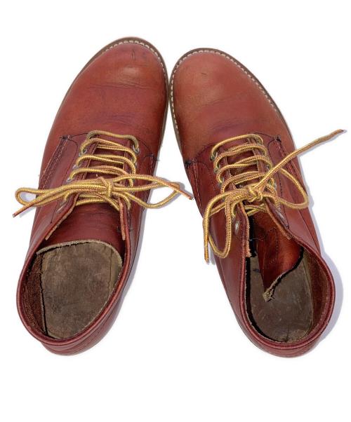 RED WING（レッドウィング）RED WING (レッドウィング) 90s ワークブーツ ブラウン サイズ:９ 1/2の古着・服飾アイテム