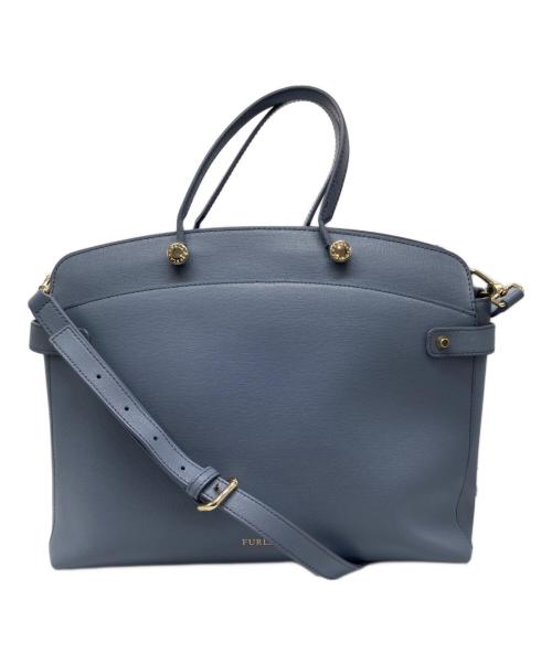 FURLA（フルラ）FURLA (フルラ) 2WAYバッグ ブルーの古着・服飾アイテム