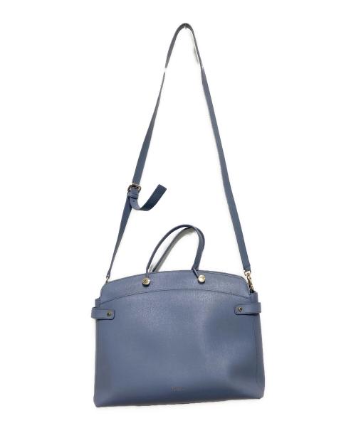 FURLA（フルラ）FURLA (フルラ) 2WAYバッグ ブルーの古着・服飾アイテム
