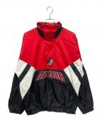 STARTERスターター）の古着「ナイロンアノラックジャケット」｜レッド