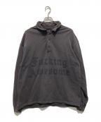 FUCKING AWESOMEファッキンオーサム）の古着「ラガーポロシャツ」｜グレー