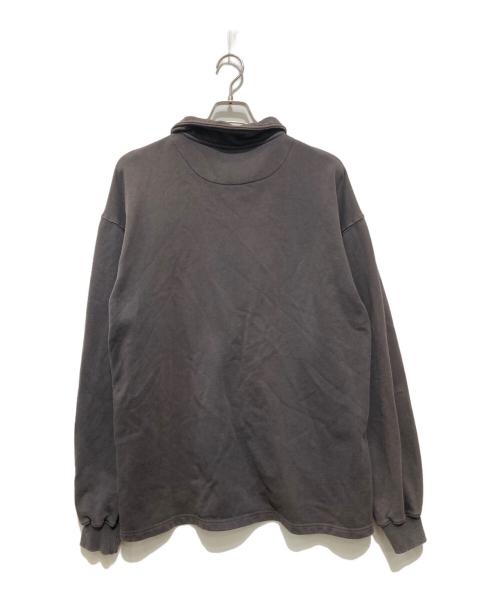 FUCKING AWESOME（ファッキンオーサム）Fucking Awesome (ファッキンオーサム) ラガーポロシャツ グレー サイズ:Lの古着・服飾アイテム